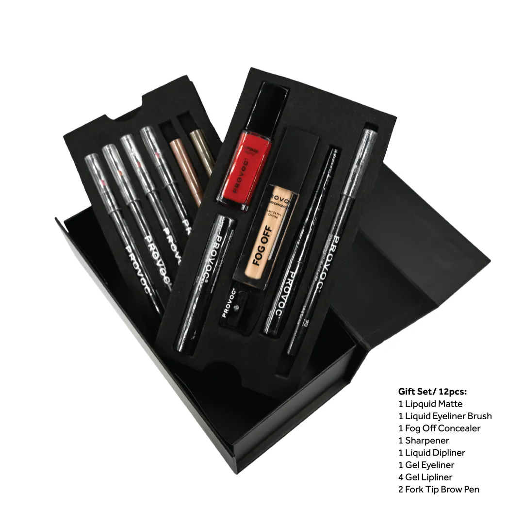PROVOC Make-Up Gift Set 11 (Peel & Stick Box) 12pcs
