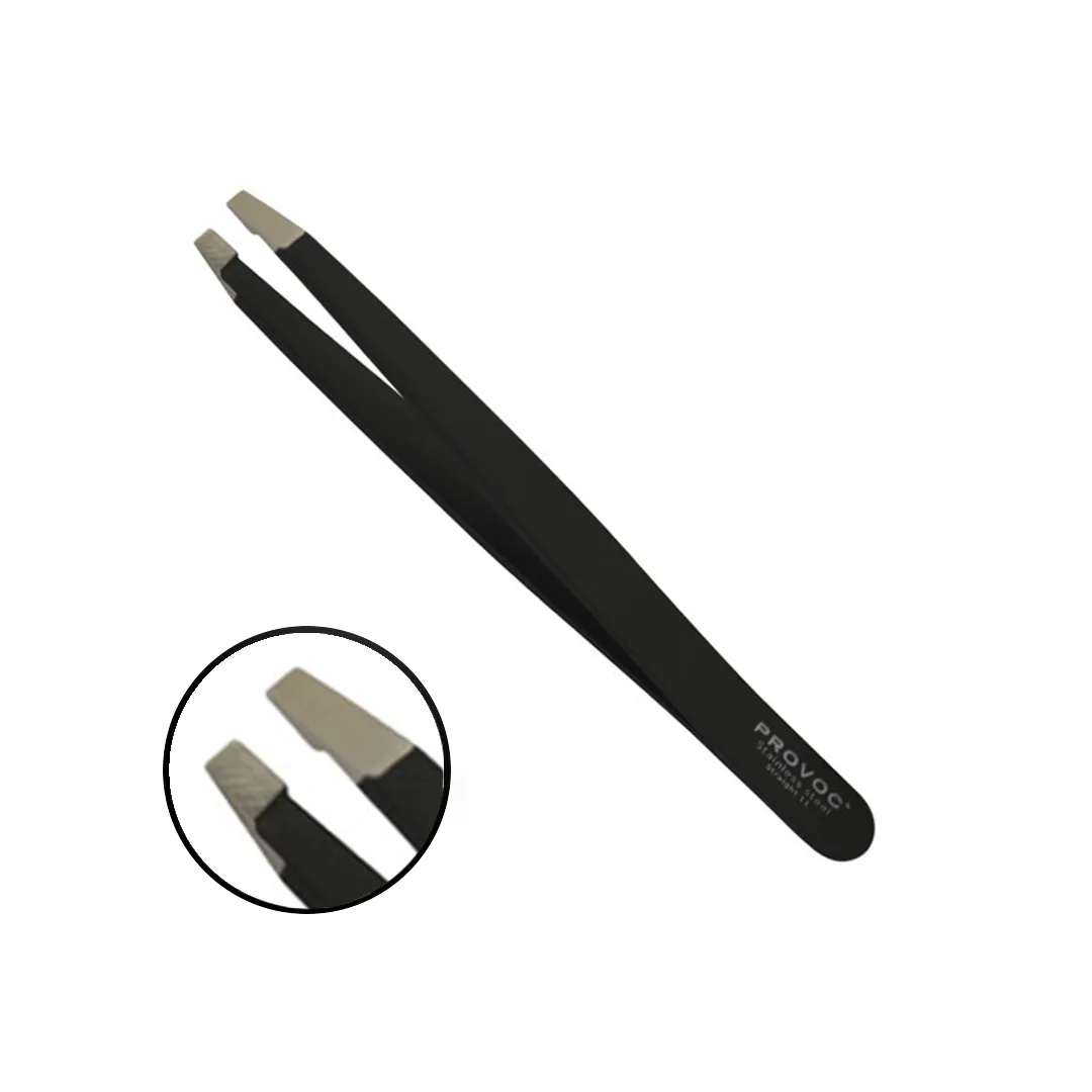 PROVOC Stainless Steel Tweezers Straight 11