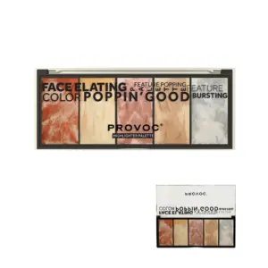 PROVOC POPPIN' GOOD Highlighter Palette 2x5 Colors