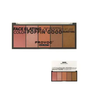PROVOC POPPIN' GOOD Blush Palette 5 Colors