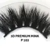 PROVOC Artificial Lashes ULTRA THIN - P103 3D