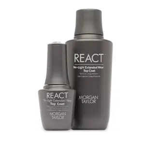 MORGAN TAYLOR REACT 3422400 Extended Wear Top Coat 120ML (DS)