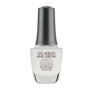 MORGAN TAYLOR 51004 Go Ahead And Grow Base Coat Pot 15ML Strengthener & Growth Treatment