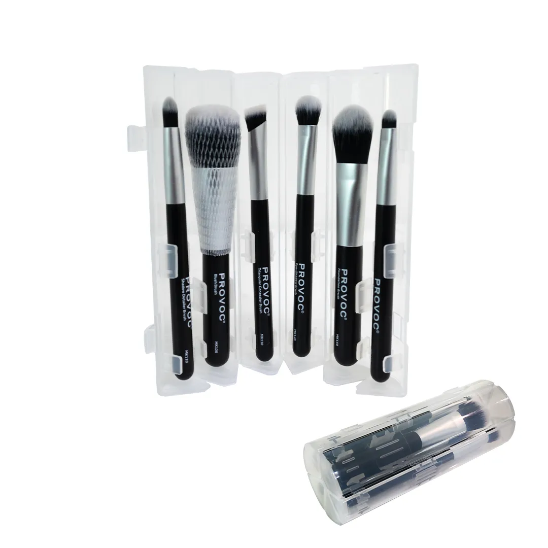 PROVOC Brush Mini Makeup Set 6pcs
