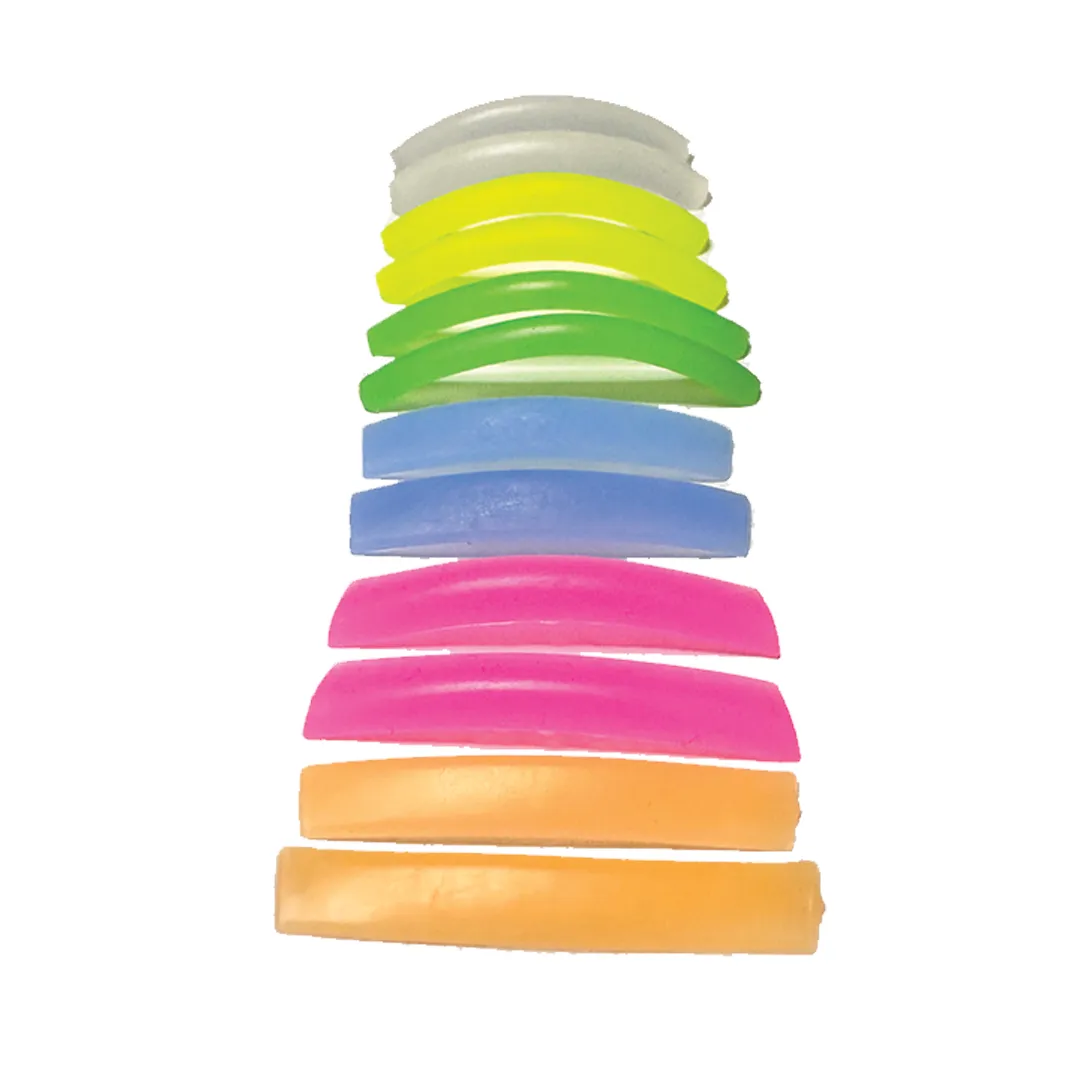 CLASHES Rainbow Perm Pads 6 Pairs