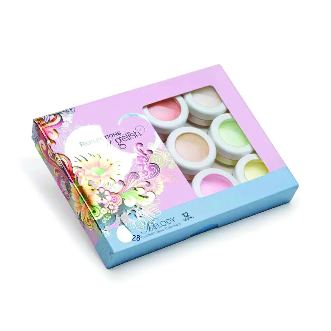 GELISH PROHESION 01232 Melody Set (12 Pastels Color Powder 7g)