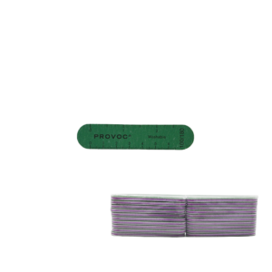 PROVOC File CB Premium Straight Green 100/180 90*19*4 - 20pcs "Washable"